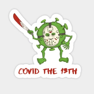 Covid the 13th Sticker